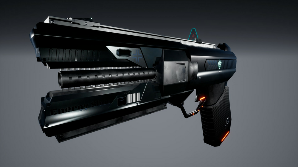 Sci-Fi Pistol 