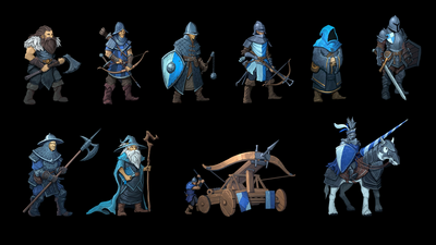 Fantasy Army Characters pack1 