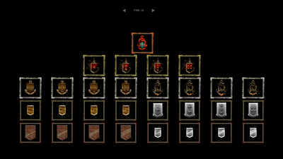 2 in 1 Awards Medals UI FX and 2D Icons - 100 Rank 