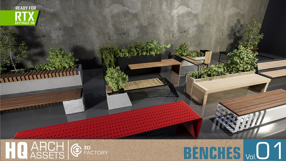 HQ Benches Vol. 1 