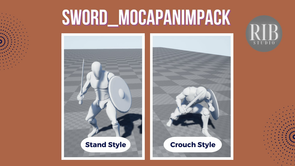 SwordShield MocapAnimPack 