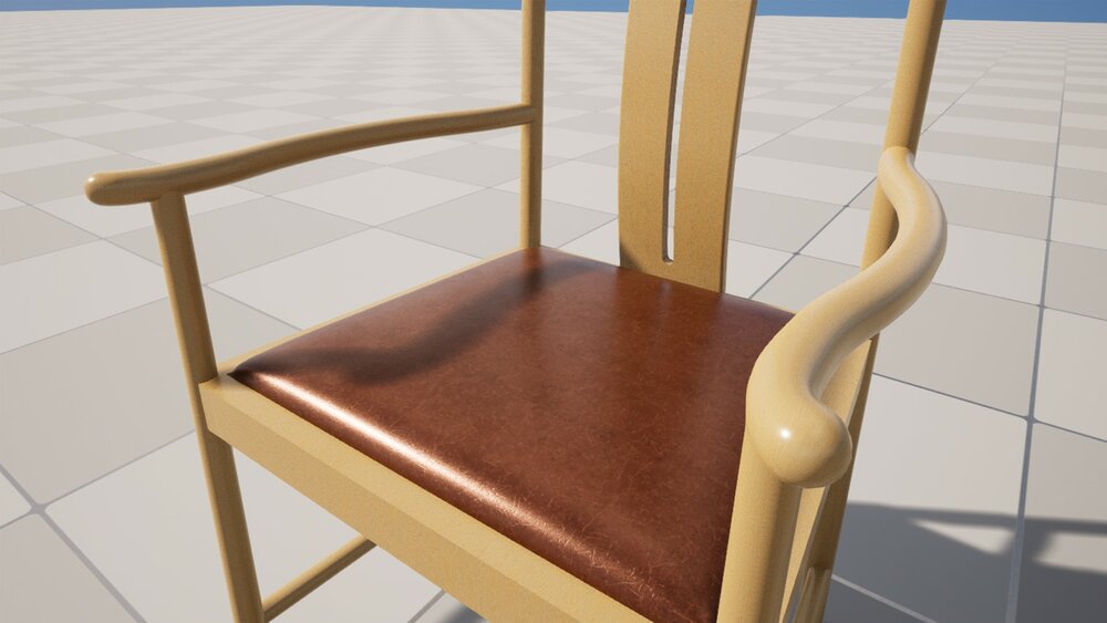 Realistic Sofa Col04 