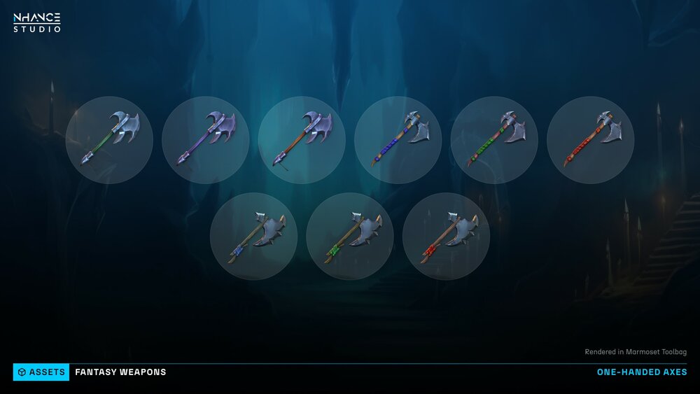 Stylized Fantasy Weapons Pack #2 