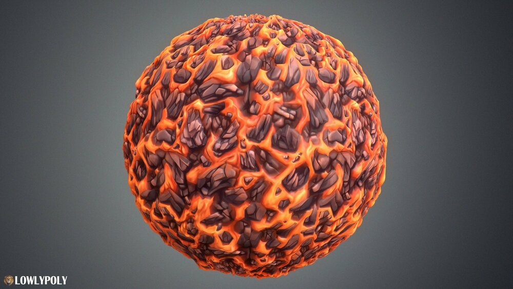 Lava Vol.28 - Hand Painted Textures 