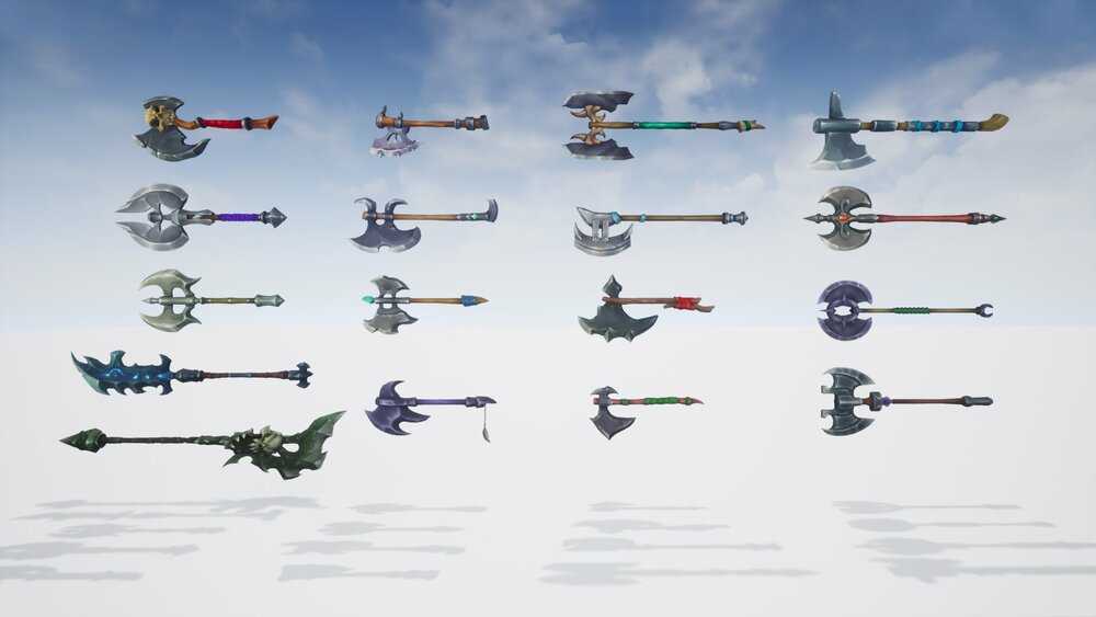 Stylized Fantasy Weapons Pack #2 