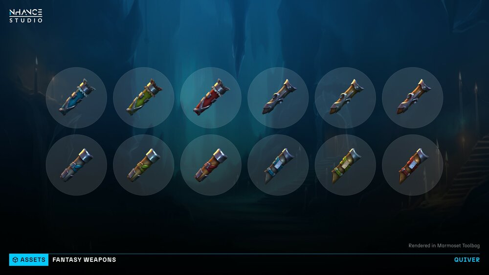 Stylized Fantasy Weapons Pack #2 