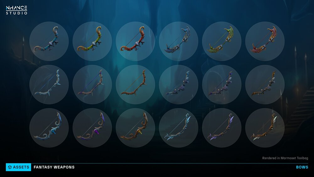 Stylized Fantasy Weapons Pack #2 