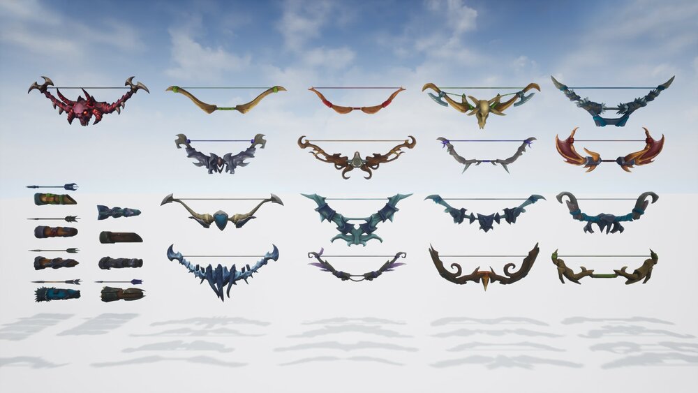 Stylized Fantasy Weapons Pack #2 