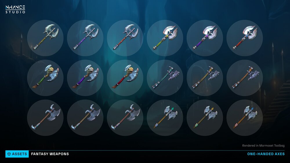 Stylized Fantasy Weapons Pack #2 