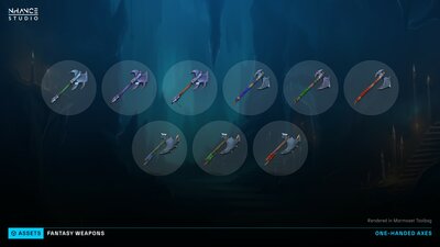 Stylized Fantasy Weapons Pack #2 