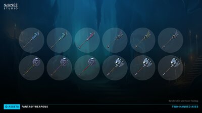 Stylized Fantasy Weapons Pack #2 