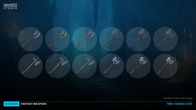 Stylized Fantasy Weapons Pack #2 