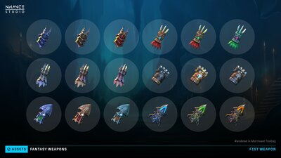 Stylized Fantasy Weapons Pack #2 