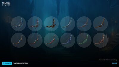 Stylized Fantasy Weapons Pack #2 