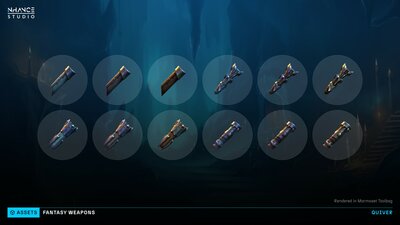 Stylized Fantasy Weapons Pack #2 