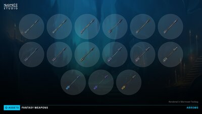 Stylized Fantasy Weapons Pack #2 