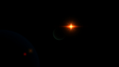 Retro Particles & Lens Flares 