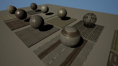 Sci-Fi Material Pack 