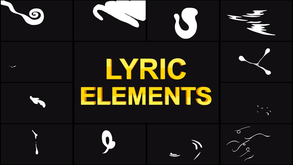 2D Lyric Elements 