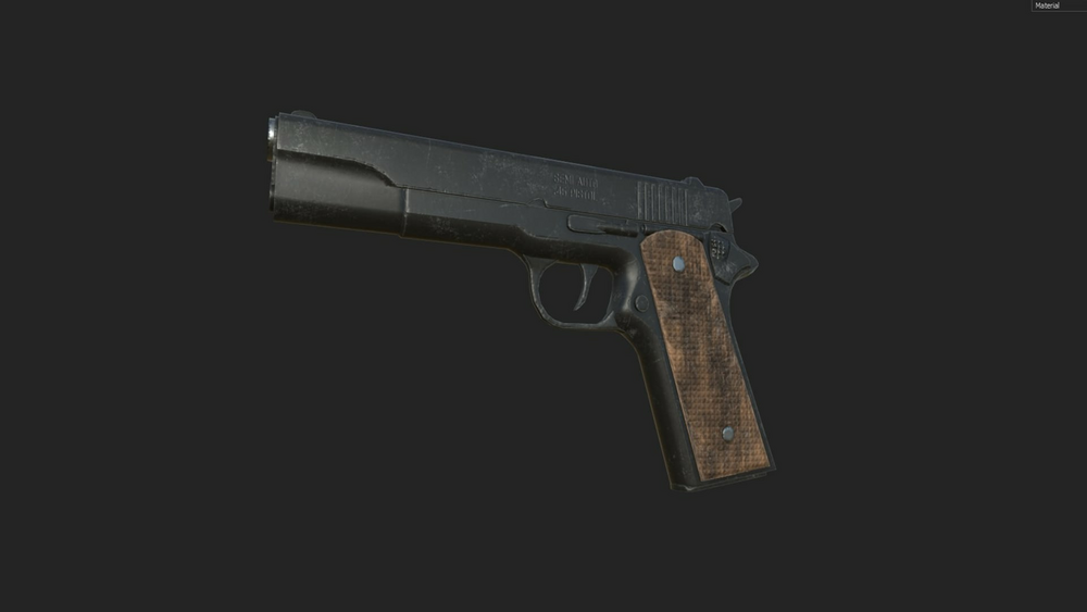 1911 Pistol With Animations 