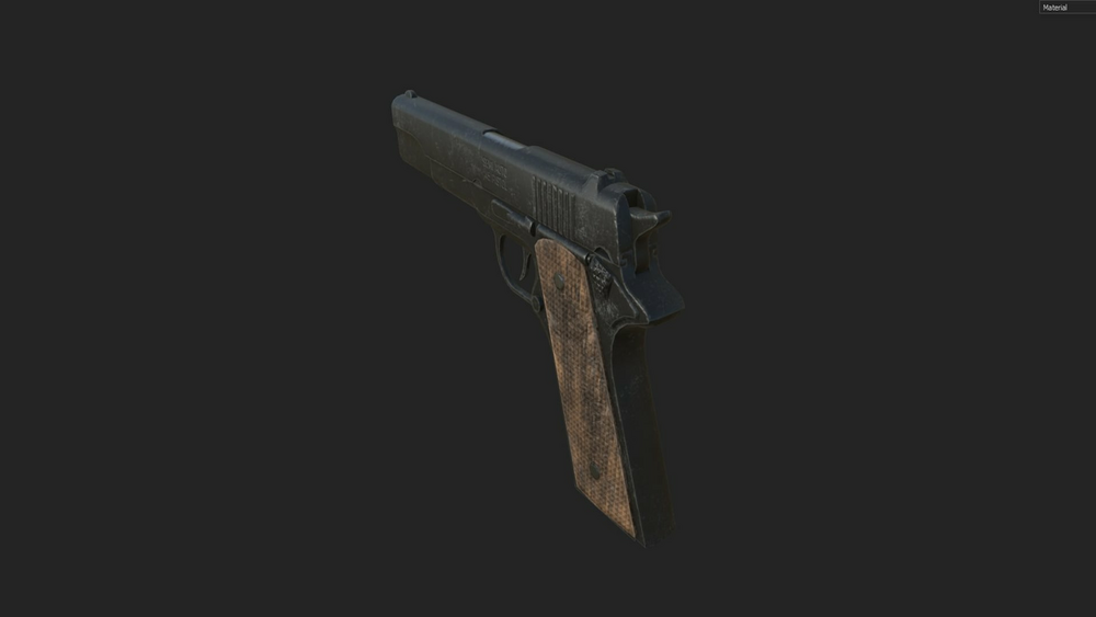 1911 Pistol With Animations 