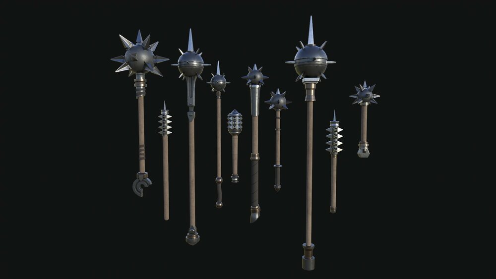 Mace Weapon pack 