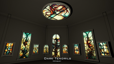 Sublime Stained Glass Materials: Pack 03 