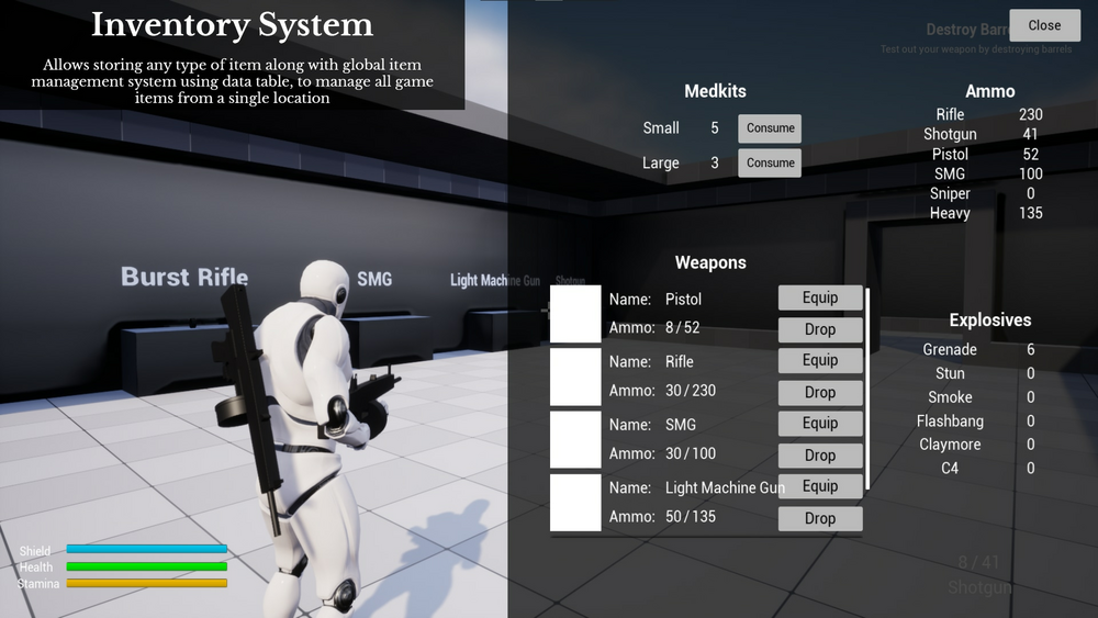 Shooter Framework 