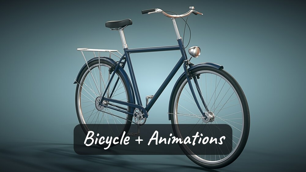 Bicycle With Animations 