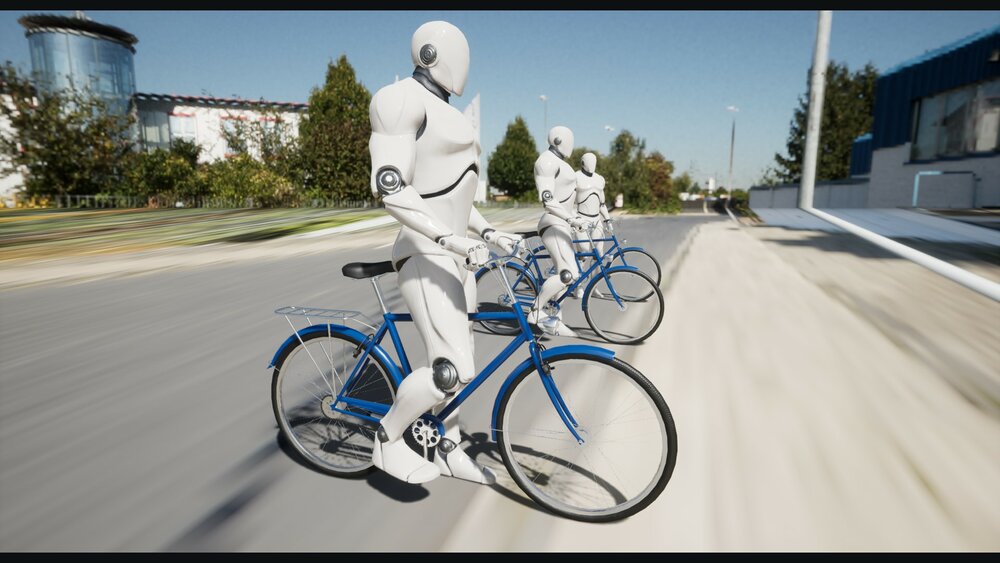 Bicycle With Animations 