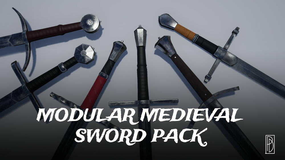 Modular Medieval Sword Pack 