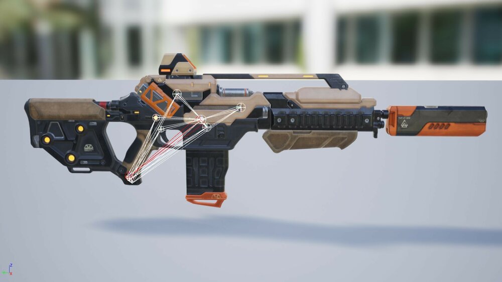 Sci-Fi Assault Rifle 