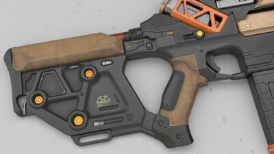 Sci-Fi Assault Rifle 