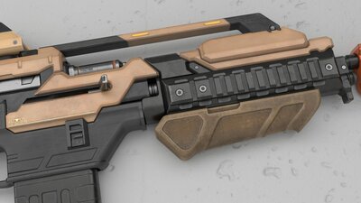 Sci-Fi Assault Rifle 