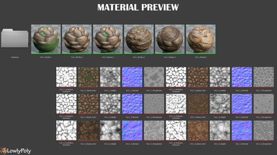 Rock Vol.01 - Hand Painted Textures 