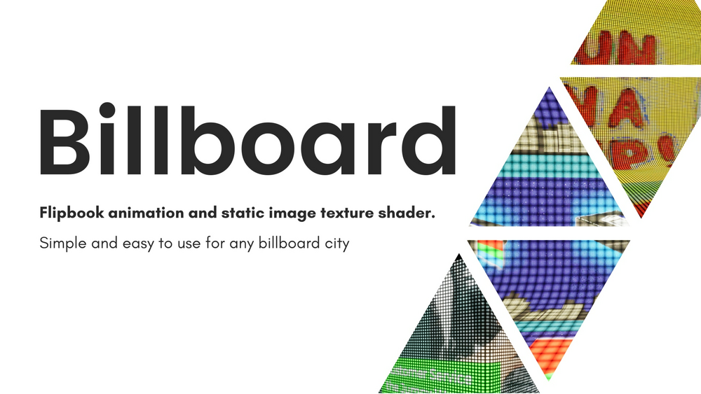 Billboard Flipbook Shader and Procedural Text Shader 