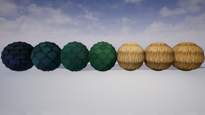 Stylized Village Materials Pack 