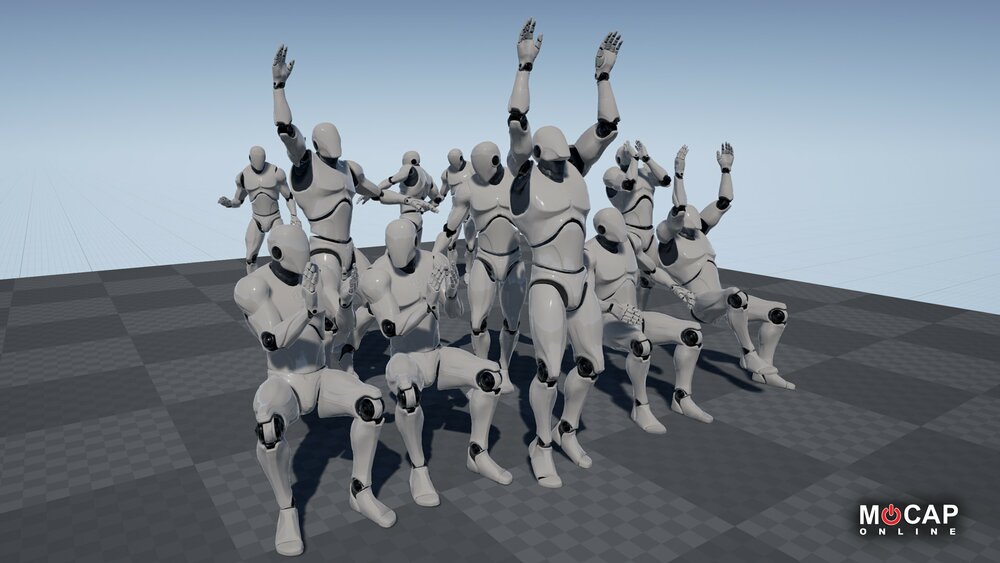 Crowd Stadium - Mocap Pack 