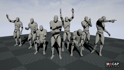 Crowd Stadium - Mocap Pack 