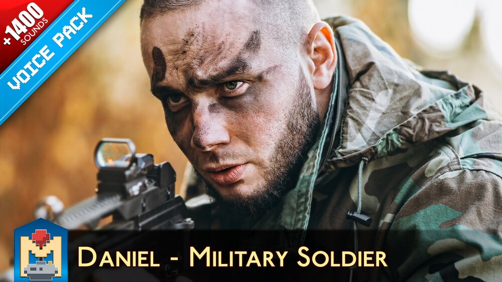 Daniel - Military Soldier Voice Pack 