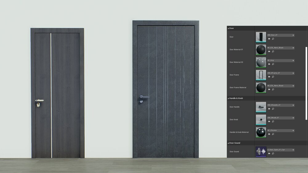 Interactive Modern Door 