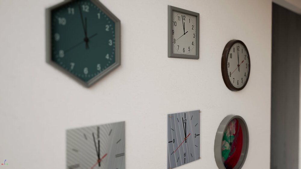 Animated Clocks 