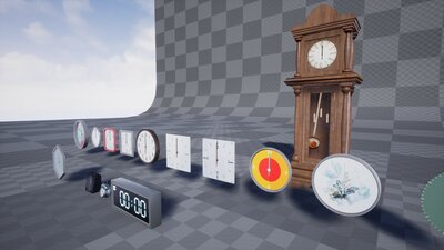 Animated Clocks 