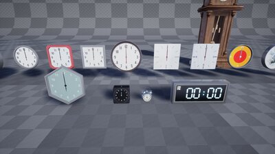 Animated Clocks 