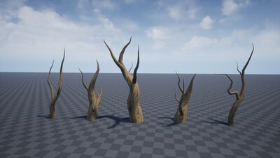 Modular Stylized Tree Kit 