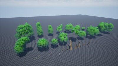 Modular Stylized Tree Kit 