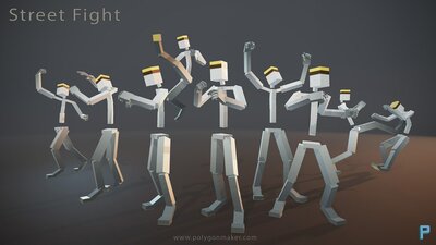 Street Fight Animations