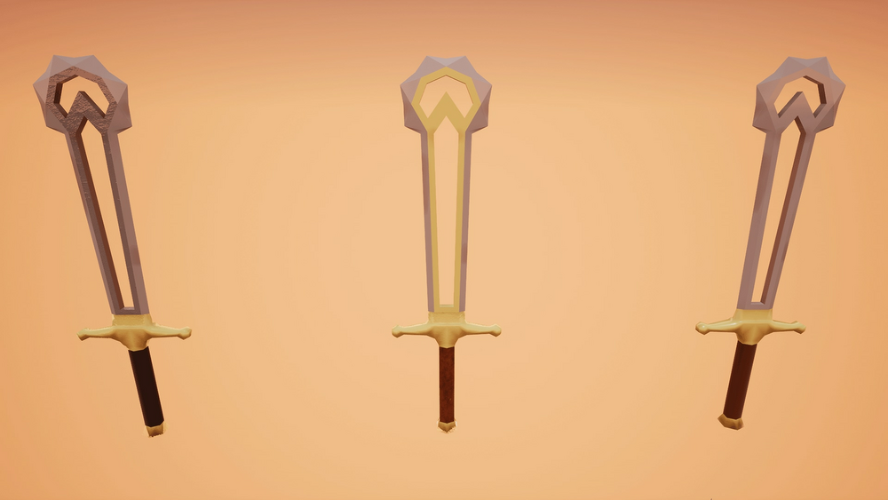 Klian's LowPoly Sword Pack (Customizable) 