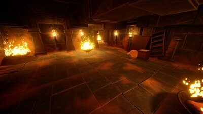 Stylized dungeon 