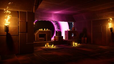 Stylized dungeon 